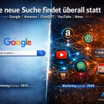 Die neue Suchrealität: Warum Google, Amazon und ChatGPT die Marketingstrategie von Unternehmen neu definieren